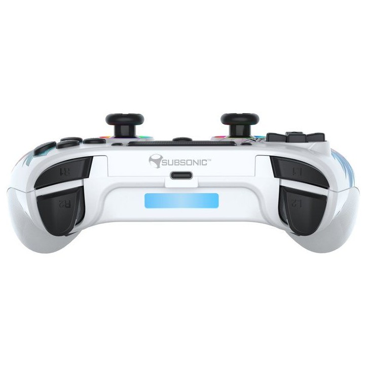 Manette sans fil - PS5 / PC - Dragon Ball Goku vs Vegeta - Bluetooth - Blanc - SUBSONIC