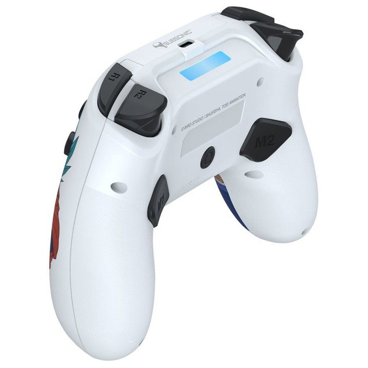 Manette sans fil - PS5 / PC - Dragon Ball Goku vs Vegeta - Bluetooth - Blanc - SUBSONIC