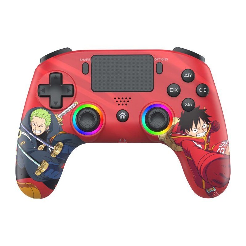 Manette sans fil - PS4 / PC - One Piece Luffy vs Zoro - Bluetooth - No