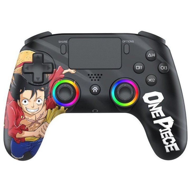 Manette sans fil - PS5 / PC - One Piece Luffy Fishman - Bluetooth - Noir - SUBSONIC