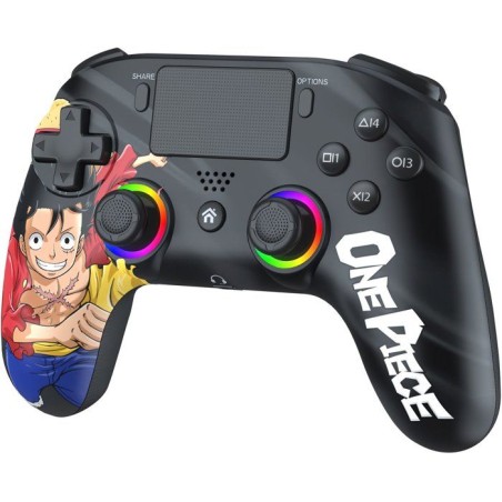 Manette sans fil - PS5 / PC - One Piece Luffy Fishman - Bluetooth - Noir - SUBSONIC