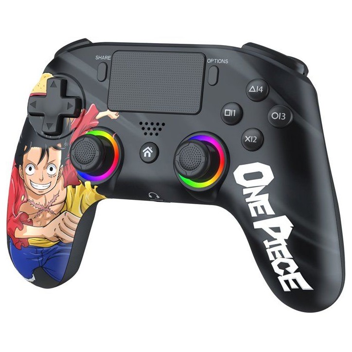 Manette sans fil - PS5 / PC - One Piece Luffy Fishman - Bluetooth - Noir - SUBSONIC