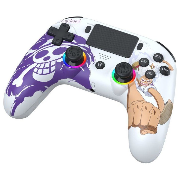 Manette sans fil - PS5 / PC - One Piece Luffy Gear 5 - Bluetooth - Blanc - SUBSONIC