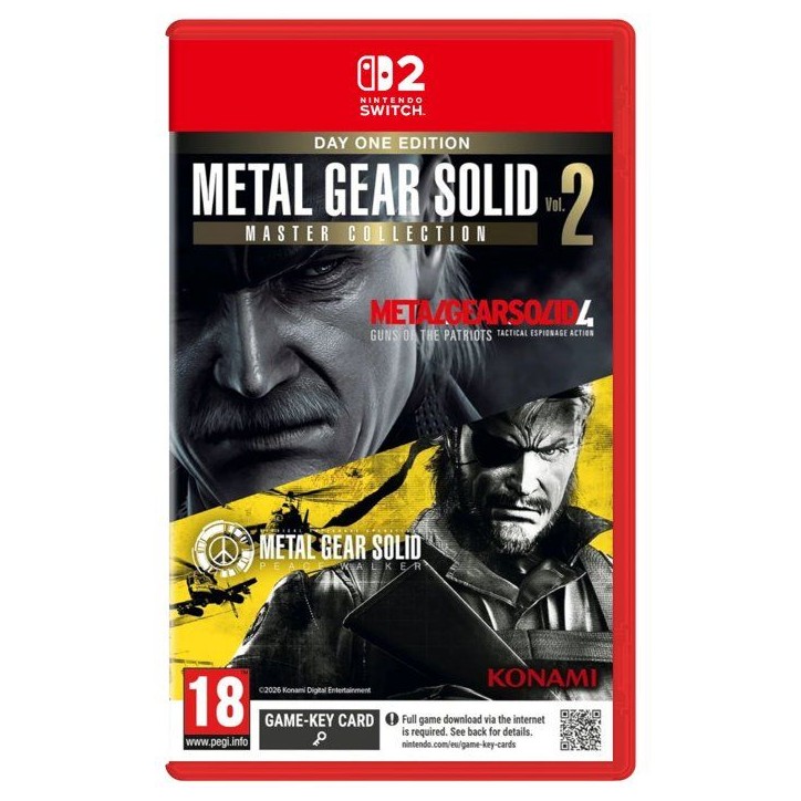 Metal Gear Solid: Master Collection Vol. 2 - Édition Day One • Jeu Nintendo Switch 2
