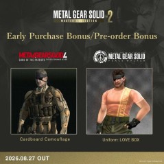 Metal Gear Solid Master Collection Vol. 2 - Day One Edition - Jeu PS5