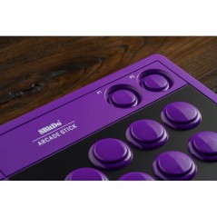 Stick arcade - 8BitDo - Arcade Stick - 2.4G - Violet