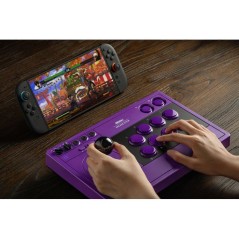 Stick arcade - 8BitDo - Arcade Stick - 2.4G - Violet