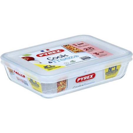 Boîtes de conservation rectangulaires - PYREX - Cook & Freez - Lot de