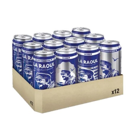 La Raoul - Biere blonde - Canettes 12x50cl