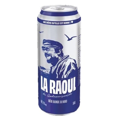 La Raoul - Biere blonde - Canettes 12x50cl