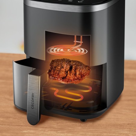 Friteuse a air sans huile CECOTEC CECOFRY&GRILL DUOHEAT 4000 4L Grill