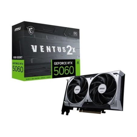 Carte graphique - MSI - GeForce RTX 5060 VENTUS 2X OC 8G - 8 Go GDDR6