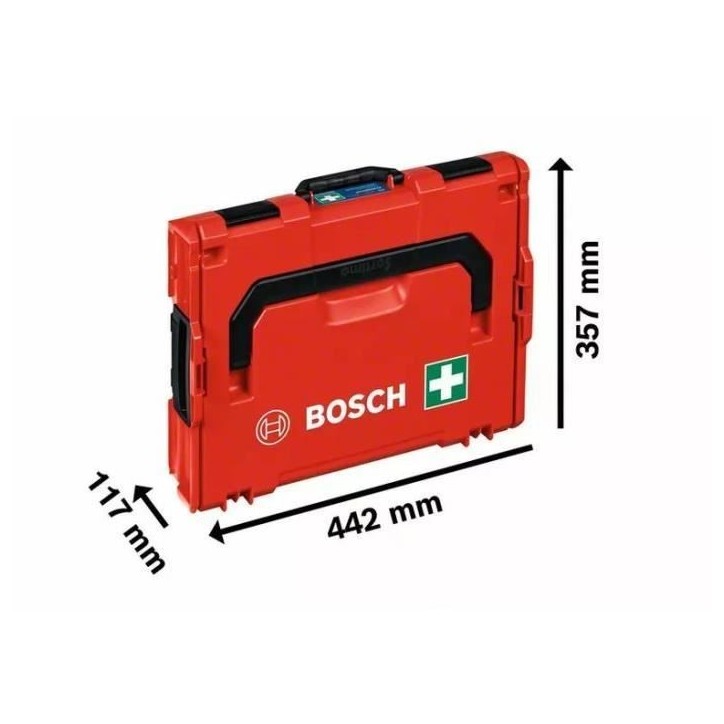 Kit de premiers secours Bosch Professional dans Lboxx 102 - 1600A02X2R Kit de premiers secours Bosch Professional dans Lboxx 102 - 1600A02X2R