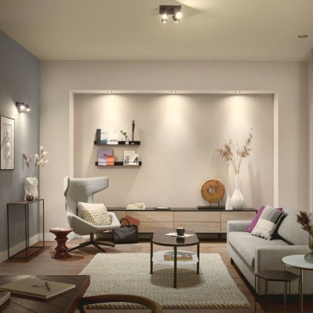 Spot encastré LED - PHILIPS HUE - Milliskin - lot de 3 - blanc - GU10
