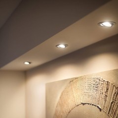 Spot encastré LED - PHILIPS HUE - Milliskin - lot de 3 - blanc - GU10