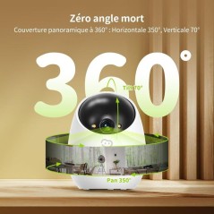 Caméra de surveillance - BEANS VIEW - D210 2K - Intérieur - WiFi - V