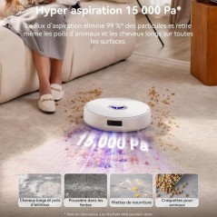 NARWAL Freo Z10 - Robot Aspirateur et Laveur avec Systeme Anti-Encheve