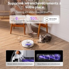 NARWAL Freo Z10 - Robot Aspirateur et Laveur avec Systeme Anti-Encheve