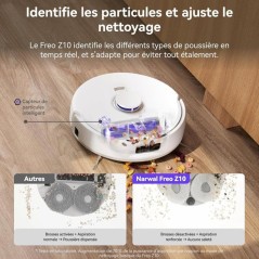 NARWAL Freo Z10 - Robot Aspirateur et Laveur avec Systeme Anti-Encheve