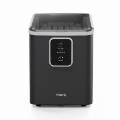 Machine a glaçons HKoeNIG - KUB12 - Jusqu'a 12kg de glaçons par jour - 6 a 13 minutes de production - 120W - Noir