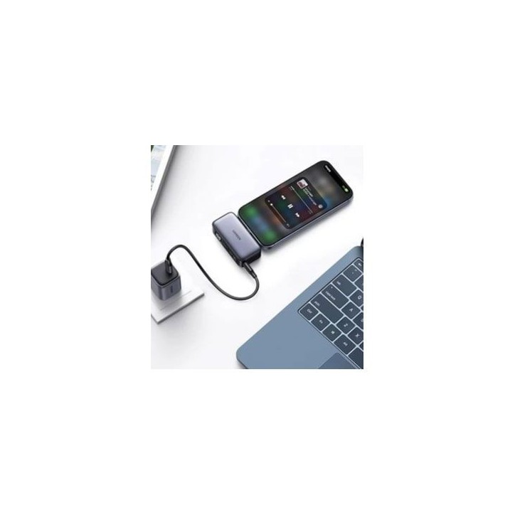 Batterie externe - UGREEN - 5,000 mAh - Connecteur USB-C - Avec support - Noir Batterie externe - UGREEN - 5,000 mAh - Connecteur USB-C - Avec support - Noir