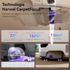 NARWAL FLOW - Aspirateur Robot Laveur avec Station - 22 000 Pa - DualF