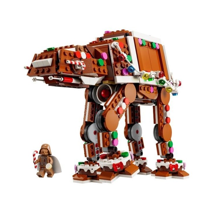LEGO Star Wars 40806 - AT-AT Walker Façon Pain d'Épices + Dark Vador - Set pour Enfant - A partir de 10 ans LEGO Star Wars 40806 - AT-AT Walker Façon Pain d'Épices + Dark Vador - Set pour Enfant - A partir de 10 ans