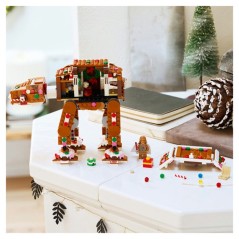 LEGO Star Wars 40806 - AT-AT Walker Façon Pain d'Épices + Dark Vador
