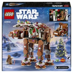 LEGO Star Wars 40806 - AT-AT Walker Façon Pain d'Épices + Dark Vador