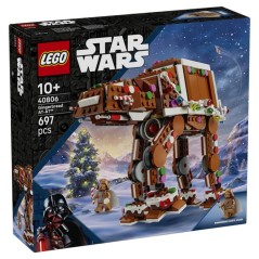 LEGO Star Wars 40806 - AT-AT Walker Façon Pain d'Épices + Dark Vador