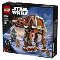 LEGO Star Wars 40806 - AT-AT Walker Façon Pain d'Épices + Dark Vador