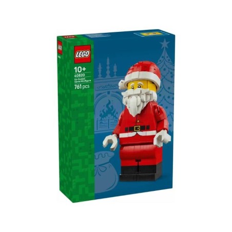 LEGO 40820 - Minifigurine du Pere Noël Grand Format - Décoration de