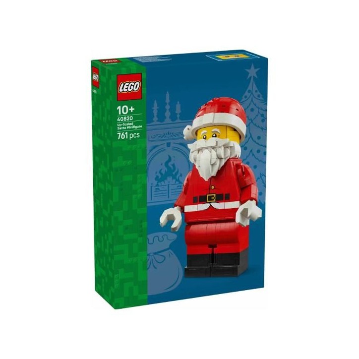 LEGO 40820 - Minifigurine du Pere Noël Grand Format - Décoration de Noël - Set pour Enfant - A partir de 10 ans LEGO 40820 - Minifigurine du Pere Noël Grand Format - Décoration de Noël - Set pour Enfant - A partir de 10 ans