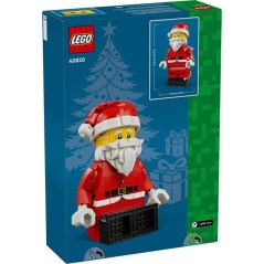LEGO 40820 - Minifigurine du Pere Noël Grand Format - Décoration de