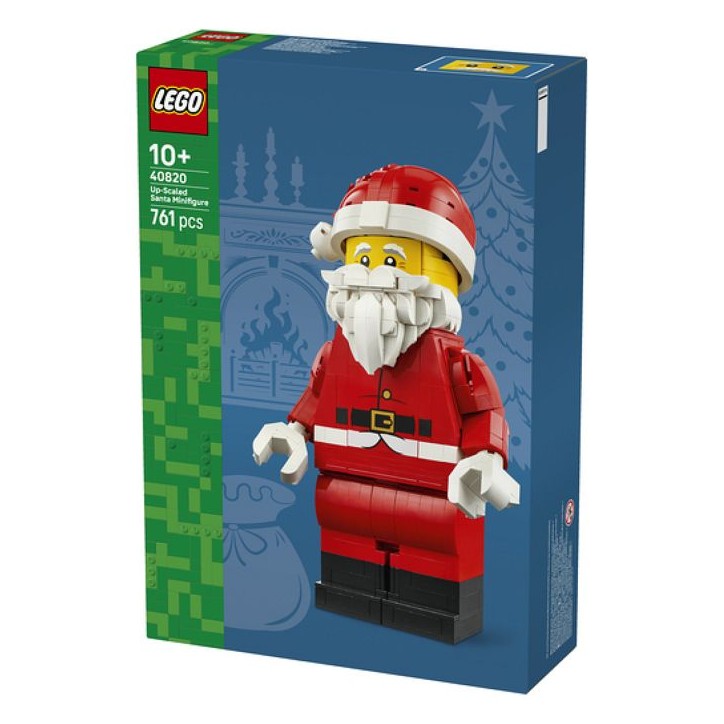 LEGO 40820 - Minifigurine du Pere Noël Grand Format - Décoration de Noël - Set pour Enfant - A partir de 10 ans LEGO 40820 - Minifigurine du Pere Noël Grand Format - Décoration de Noël - Set pour Enfant - A partir de 10 ans