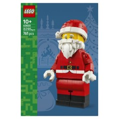 LEGO 40820 - Minifigurine du Pere Noël Grand Format - Décoration de