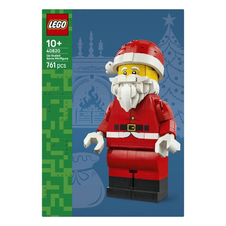 LEGO 40820 - Minifigurine du Pere Noël Grand Format - Décoration de Noël - Set pour Enfant - A partir de 10 ans LEGO 40820 - Minifigurine du Pere Noël Grand Format - Décoration de Noël - Set pour Enfant - A partir de 10 ans
