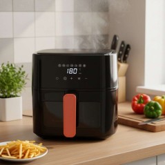 Friteuse sans huile - LIVOO - DOC345CO - 4,5 L - 1200 W - programmes auto
