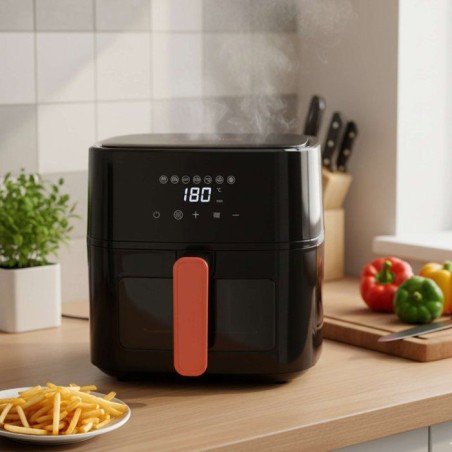 Friteuse sans huile - LIVOO - DOC345CO - 4,5 L - 1200 W - programmes auto
