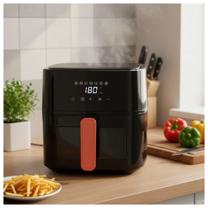Friteuse sans huile - LIVOO - DOC345CO - 4,5 L - 1200 W - programmes auto