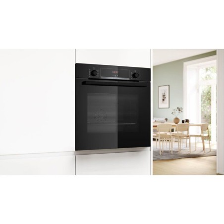 Four encastrable 60 cm - EcoClean - Bosch Serie 4 - HQA534BB3 - Classe energie A+ - H 59,5x L 59,4 x P 54,8 cm