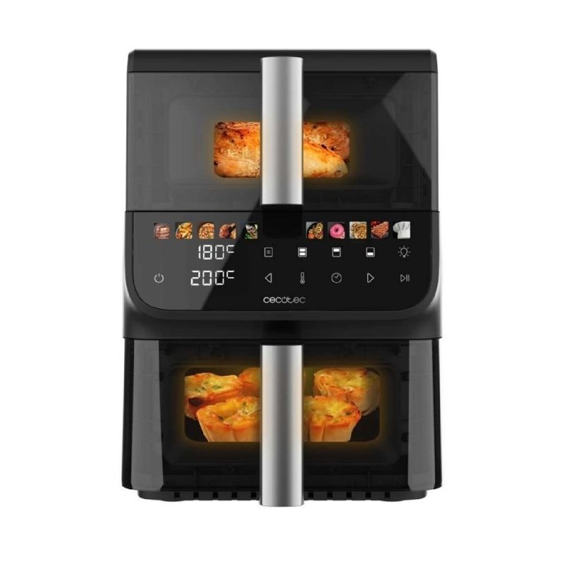 Friteuse a air sans huile CECOTEC CECOFRY DUOLEVEL 10000 DUOSIZE WINDO