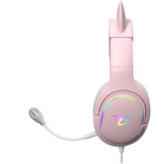 Casque gaming - SUBSONIC - Spectra LED Rose - Haut-parleurs 50 mm - LE