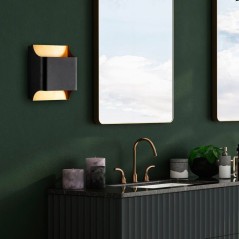 Applique murale Black - Métal noir - Eclairage moderne - Style contemporain