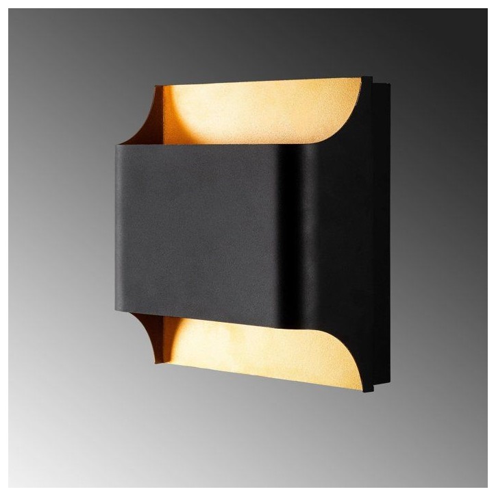 Applique murale Black - Métal noir - Eclairage moderne - Style contemporain