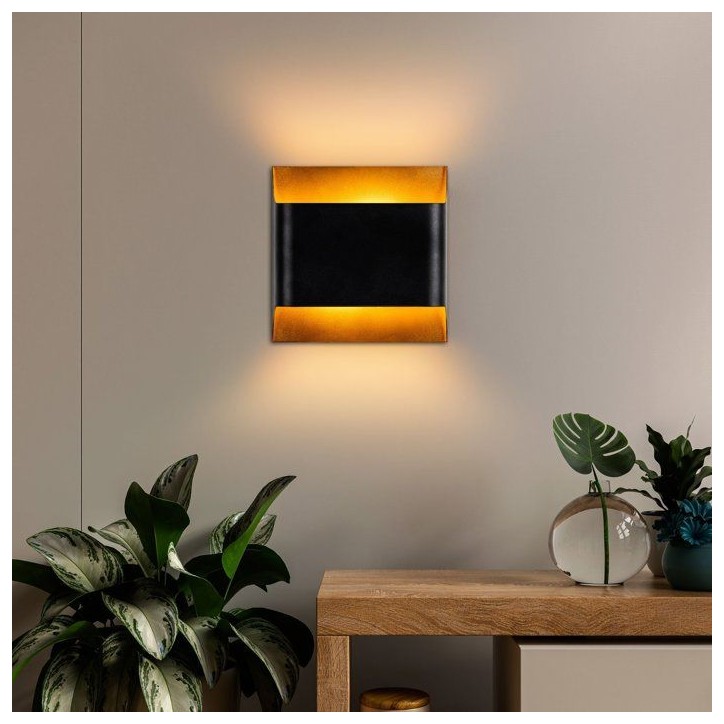 Applique murale Black - Métal noir - Eclairage moderne - Style contemporain