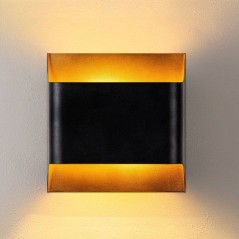 Applique murale Black - Métal noir - Eclairage moderne - Style contem
