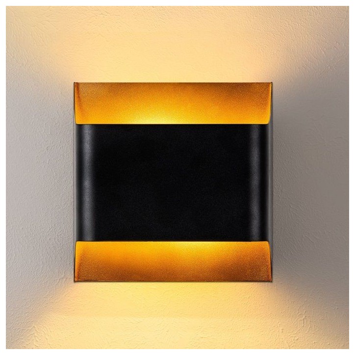 Applique murale Black - Métal noir - Eclairage moderne - Style contemporain