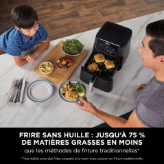 Friteuse sans huile - Air Fryer - NINJA - AF170EU - 6,2L - 4 programme