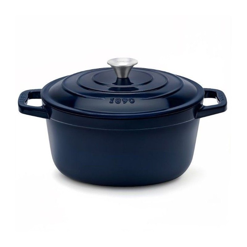 Cocotte en fonte émaillée - LA FONDERIE 1890 - ALMA25 - Induction to